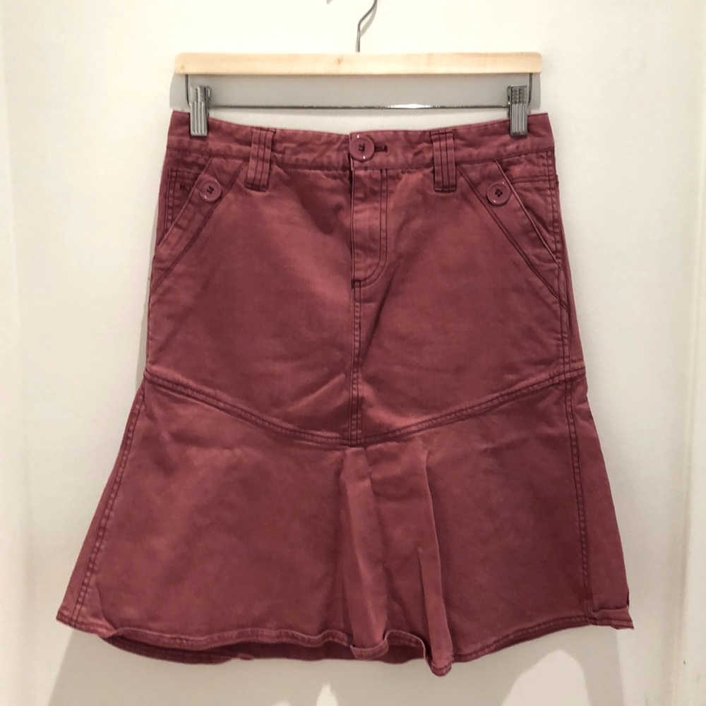 Marc Jacobs pinky/mauve Jean skirt